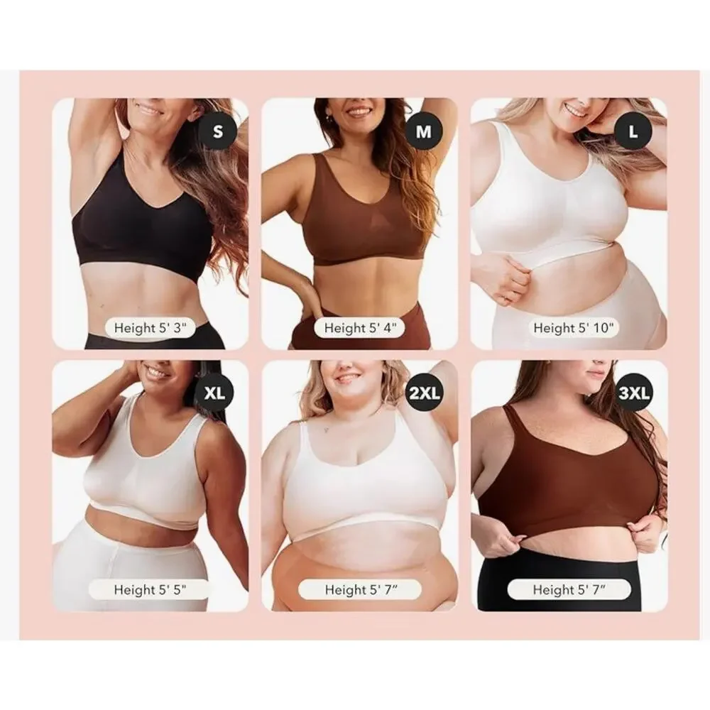 Truekind Women's Daily Comfort Wirefree Shaper Bra XL NWT